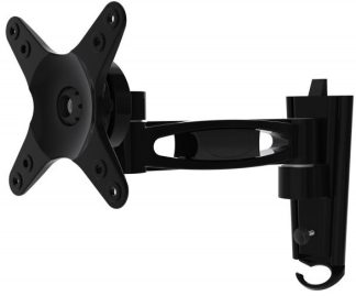 Majestic TV Bracket - Swing Out Cantilever Arm Bracket - Removable VESA 75-100mm Mounting - Optional Lock Pin & Second Mount - Max. Load 15 Kg (ARM101)