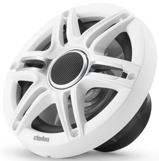 Clarion 6.5 inch CMSP-651-SWG 50W Premium Marine Coaxial 2-way Water Resistant Speakers - Sports Grill (16033-001)