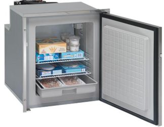 Isotherm CR65F Inox Stainless Steel Freezer - 12 to 24 Volt DC - 65 Litre - Right Hand Door Hinge (1065BC1MK)