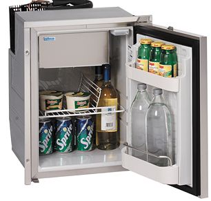 Isotherm CR42 Inox Stainless Steel Fridge/Freezer - 12 or 24 Volts DC - 42 Litre - Left or Right Hand Door Hinge - 1042BA1MK (C042RNEIT11111AA)