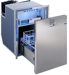 Isotherm DR49 INOX CLEAN TOUCH Stainless Steel Drawer Fridge/Freezer - 12 or 24V - 49 Litre - 381635 (D049DNEIT11111AA)