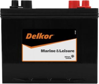 Delkor M24 Battery - 82Ah DUAL Purpose - 12 Volt - 520CCA - Marine Starting and Cycling - Maintenance Free Battery (M24)