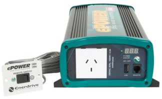 Enerdrive ePower 1000W 12V Pure Sine-Wave Inverter - 12V DC to 240V AC (EN1110S)