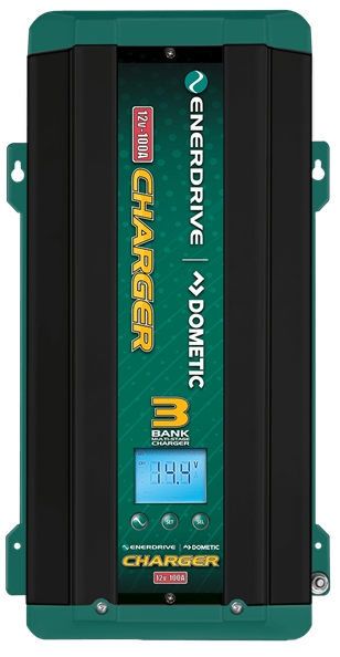 Enerdrive ePOWER Battery Charger - 12 Volts 100 Amps - 3 Outputs - Lithium Ready - Incl Temp Sensor (EN312100)