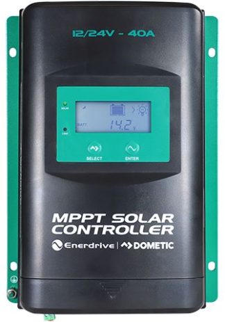 Enerdrive MPPT Solar Controller w/Display - 40Amp 12/24V - LCD Display with Voltage and Amps (EN43540)