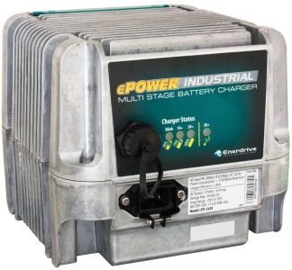 Enerdrive ePOWER Industrial Battery Charger - 36 Volts - 20 Amps - 1 Output - Extremely Durable - Suitable for Boats and Industrial Applications - IP66 (EPI-3620)