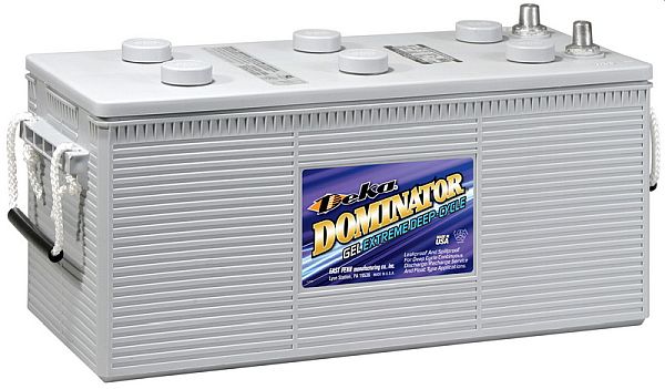 Deka Dominator 8G4D Battery - 12 Volt - 183Ah - 970CCA - Gel Cell - Maintenance Free (8G4D)