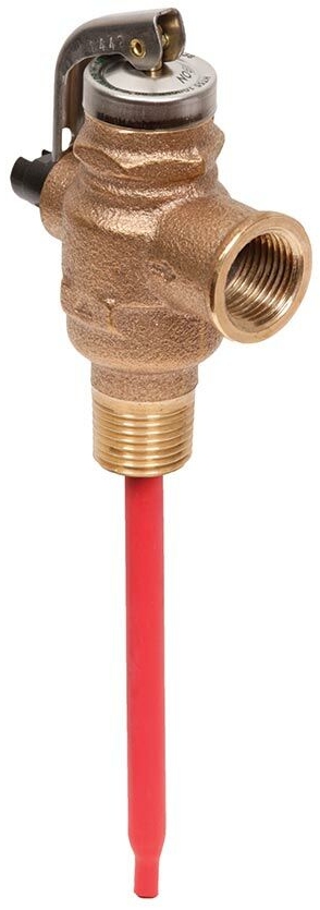 RMC Temp Relief Valve 500Kpa 15mm Replacement Pressure Relief Valve to Suit Isotemp Water Heaters  TRA HT55 (135728)