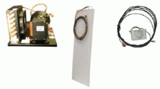 Nova Kool LT211-FL Fridge-Freezer Kit With BD50F Compressor - 12 Volt - 24 Volt - Suits 250L Freezer or 500L Fridge (LT211-FL)