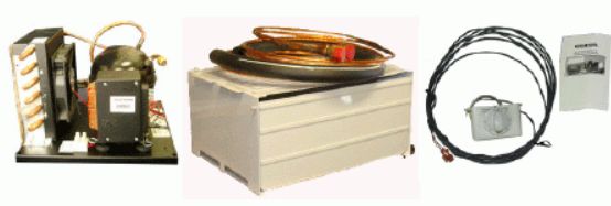 Nova Kool LT211-RT6 Refrigeration Kit With BD50F Compressor - Suits 15L Freezer Box (Included) and Large Fridge Box Area (LT211-RT6)