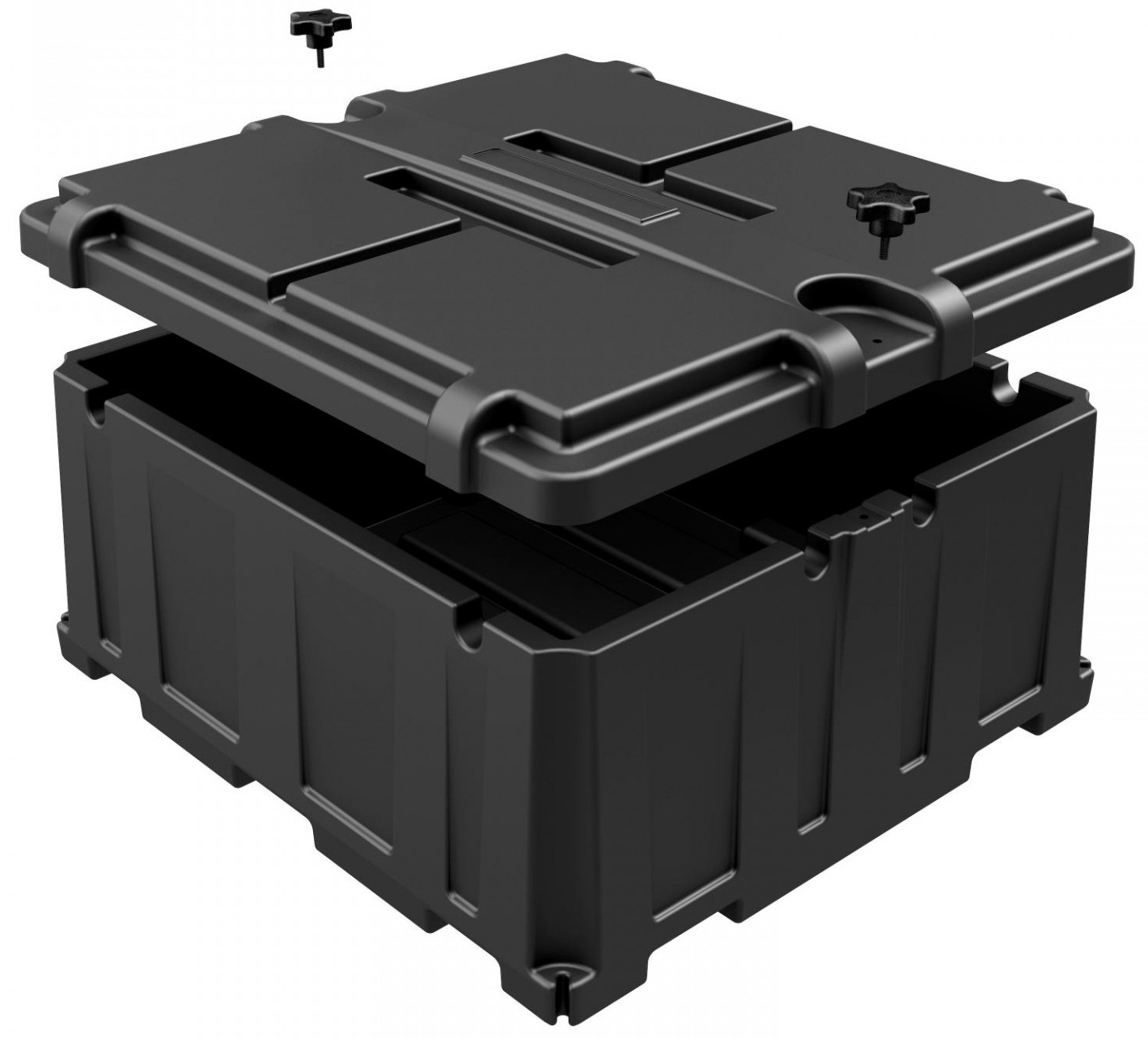 Battery Box DUAL N200 - Very Heavy Duty - Suits 2 x N200 Case (8D) Battery (HM-485)