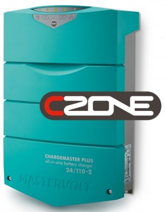 Mastervolt ChargeMaster PLUS 24/110-2 CZone Battery Charger - 24 Volt 110 Amp - 2 Output - 120/230 Volt AC Input - 44321105 (110345)