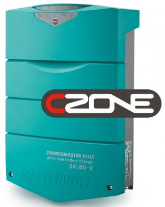 Mastervolt ChargeMaster PLUS 24/80-2 CZone Battery Charger - 24 Volt 80 Amp - 2 Output - 120/230 Volt AC Input - 44320805 (110342)