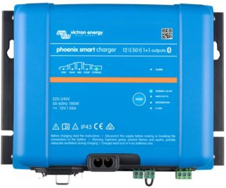 Victron Phoenix Smart IP43 Charger - 12V - 50A - 1+1 Output - Bluetooth Smart Enabled (PSC125051085)