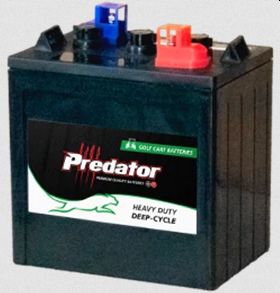 Predator GC2-DT126-240 - 6 Volt 240Ah - Deep Cycle Flooded Lead Acid Battery - Commercial Quality Heavy Duty Cycling Battery (GC2-DT126-240)