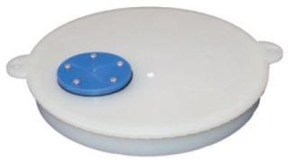 Diablo -White Blind or Blanking Hatch Lid - No Fittings -  Suits Diablo Universal Tanks (RWB4496)