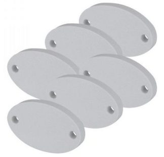 Reelax Outrigger Base Feet Packer/Spacer - WHITE - Suits Mini 1000, Midi 1250, Maxi 2000, Super Maxi 3000 (RX60600-SET)