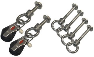 Reelax Outrigger Rigging Kit Spare EYE BOLT KIT - Suits 2 Poles (RX70006)