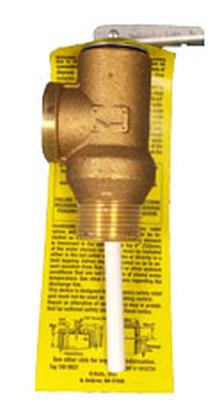 Raritan Water Heater Replacement Pressure Relief Valve 75PSI (4188464)