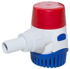 Rule 800GPH (3028LPH) Round Submersible Bilge Pump - 12 Volt - 3.4 Amp - 50LPM - 19mm Hose - 20DA (RWB803)