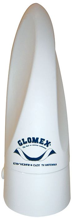 Glomex AVIOR DVBT TV Antenna with 12Volt Amplifier - Omnidirectional - Suits Boats, Caravans, Camper, Trailers, Vans, Motorhome and RV - VT300 (1290500)