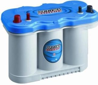 Optima Blue Top D27M - 12 Volt - 66Ah - 800CCA - Marine Spiral Cell AGM Dual Purpose Battery - Some days, endurance is more important than luck (D27M)