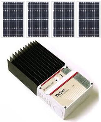Solar Ultimate 600W Solar Package incl. MPPT Solar Controller - Charges Max 32A/hr @ 12V - Suits 12-24V Systems (ENE 600WP)