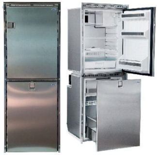 Isotherm CR260 COMBI Fridge + Freezer Compartment INOX - 12/24VDC - 130L Fridge with 130L Draw Fridge incl. 16L Freezer Compartment (C260ANEIA11111AA)