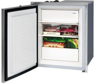 Isotherm CR90F Inox Clean Touch Matched Stainless Steel FREEZER - 12 to 24 Volt DC - 90 Litre - Left Hand Door Hinge - C090LNEIT13111AA (381714)