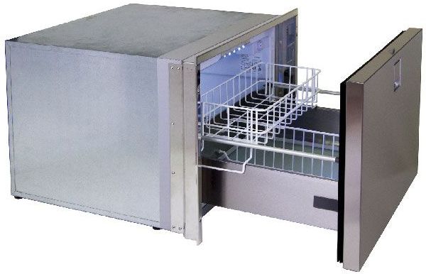 Isotherm DR100 Inox INOX CLEAN TOUCH Stainless Steel Drawer FREEZER - 12-24V - 100 Litre (D100DNEIT1311AA)