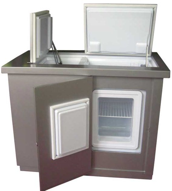 Isotherm B172 DUAL Fridge/Freezer Combo - 12 to 24 Volt DC Only - 172 Litre Built-in Top Loading Fridge-Freezer - Dual Lid (BI172 DUAL) - Image 2