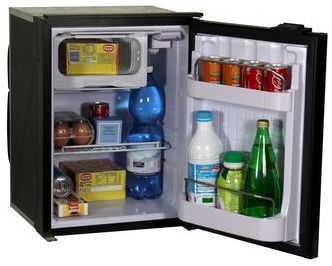 Isotherm CR42 Cruise Greyline Marine Fridge/Freezer - 12 or 24 Volts - 42 Litre - Suits Boats, Caravans, Motorhomes and RV's - 1042BA1AA (C042RBABG11111AA)