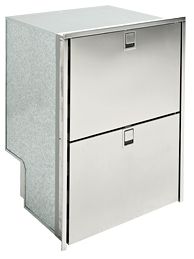 Isotherm DR160 Inox Light Stainless Steel Two Drawer FRIDGE/FREEZER - 12 to 24 Volt DC - 155 Litre - 381757 (3160BB1C) - Image 2