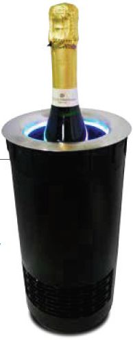 Isotherm DIVINO The ONE - Serve Great Wine or Champagne - Elegant Integrated Design with Jacket of Cold Air - No More Wet Bottles and Water Stains - Image 2