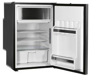 Isotherm Freeline 115 Elegance - 115Liters Marine and RV Fridge/Freezer - 12 or 24 Volt - Right or Left Hand Opening Silver Door - Central Handle (EL115SDC) - Image 2