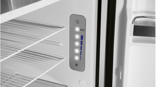 Isotherm Freeline 115 Elegance - 115Liters Marine and RV Fridge/Freezer - 12 or 24 Volt - Right or Left Hand Opening Silver Door - Central Handle (EL115SDC) - Image 3