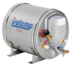 Isotherm Basic 24 (24L) Marine Hot Water Heater with Thermostatic Mixing Valve Fitted - 240VAC 750W  and Heat Exchange (KTH602431B000003)