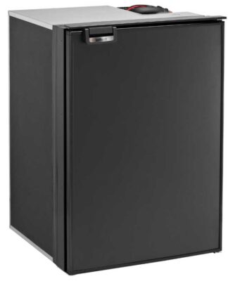 Isotherm CR130 DRINK Cruise TOTAL BLACK Drinks Fridge - 12 or 24 Volts - 130 Litre Fridge Only - REVERSIBLE Black Door - 381753  (C130RBATN12111AA)