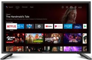 Majestic 32″ 12 Volt SMART LED TV -Android TV with DVD and Chromecast Built In – Draws only 2.3A@12V (GTV3200DA)